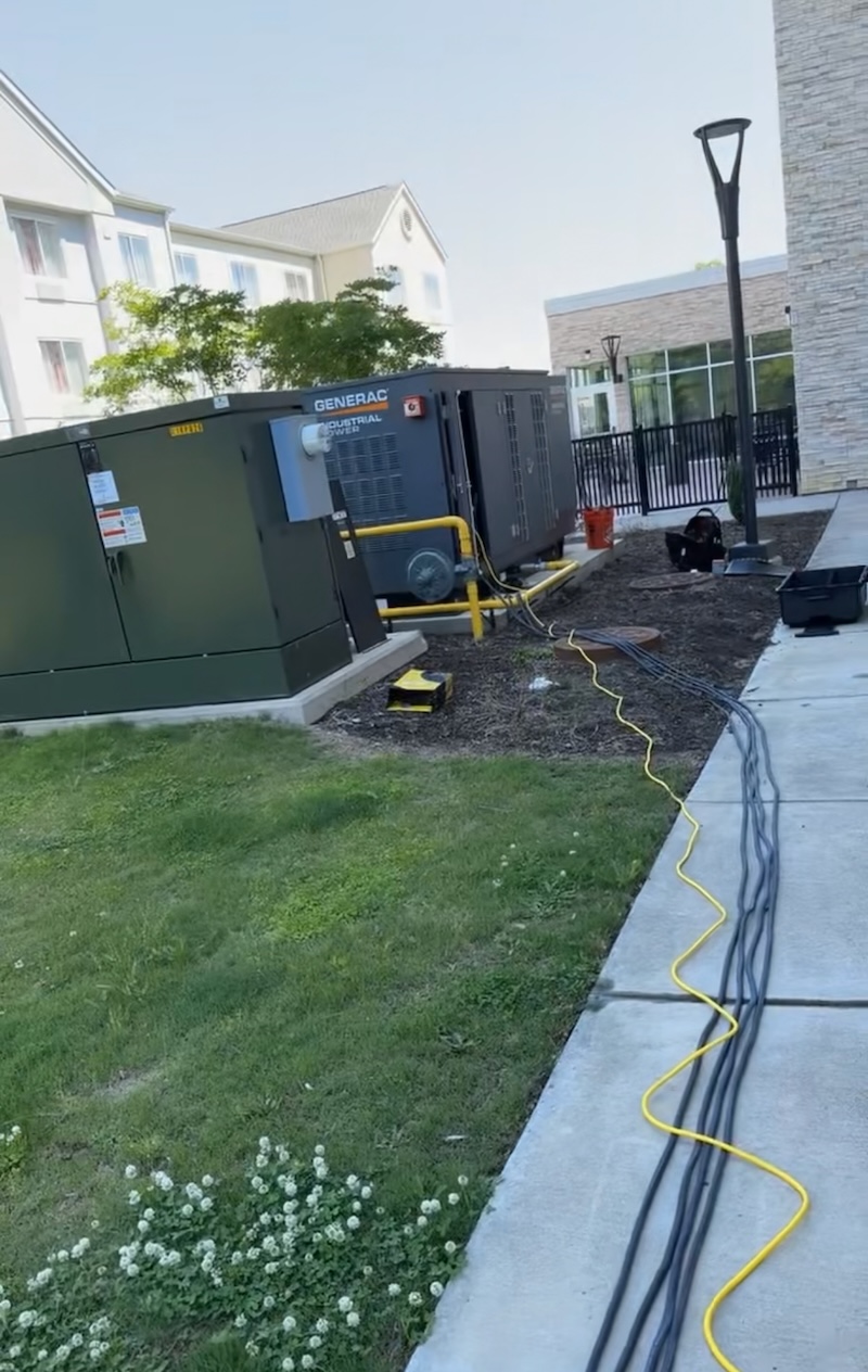 Standby generator equipment