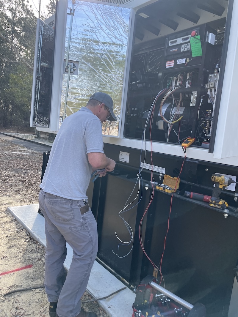 Generator inspection