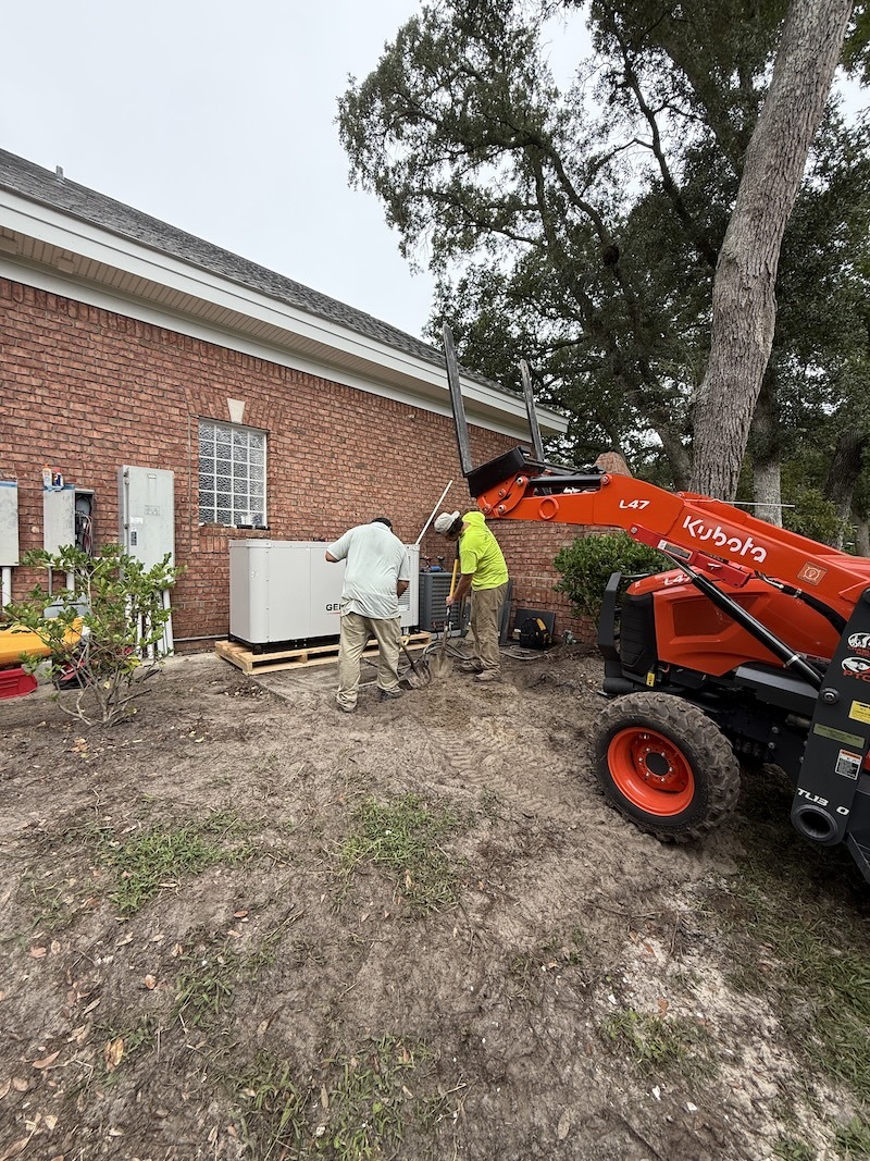 Generator installation