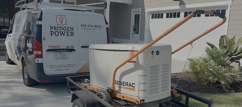 Carolina Generator West service truck