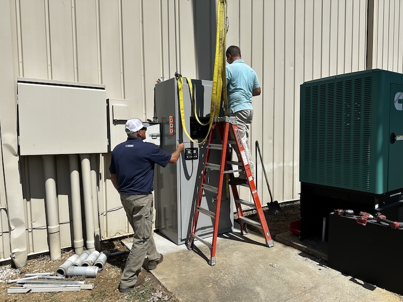 Carolina Generator West team working